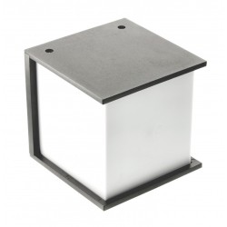 Luminaire de façade LEO Graphite pour ampoule E27