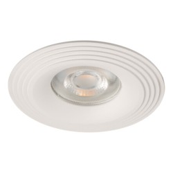 Anneau spot blanc LIGLO fixe rond GU10/MR16 KANLUX