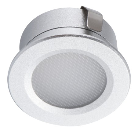 Spot étanche IP65 30mm rond 1W 4000K IMBER Alu