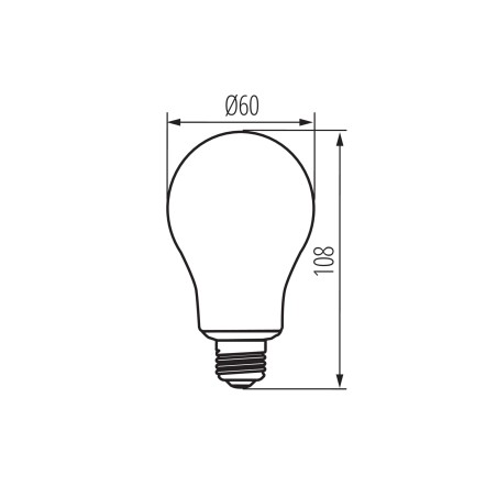 Ampoule Rétro Spiral KANLUX
