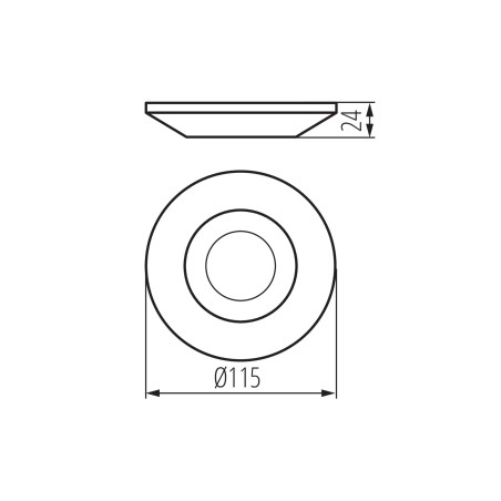 Détecteur de mouvement HF KANLUX