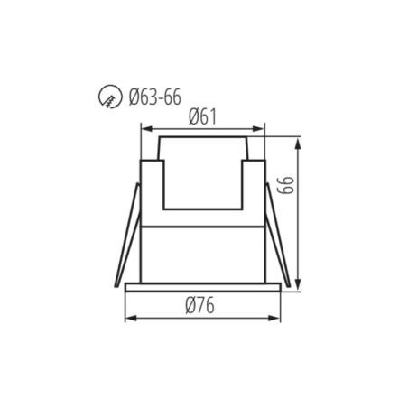 Détecteur de mouvement HF 38752