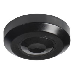 Détecteur de mouvement PIR 360° 200VA Noir KANLUX 37375