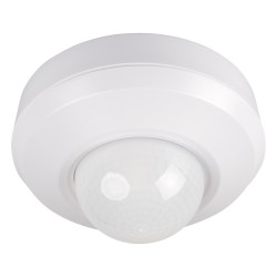 Détecteur de mouvement PIR 360° 2000VA Blanc KANLUX 37366