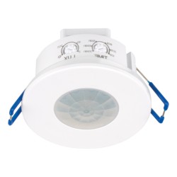 Détecteur de mouvement PIR 360° 1200VA Blanc KANLUX 37370