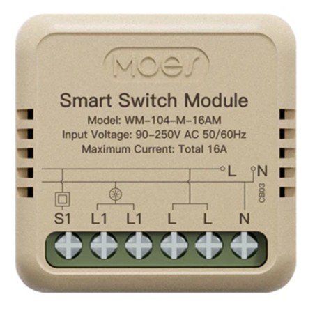Micromodule ON/OFF Wifi MOES WM-104-M-16AM