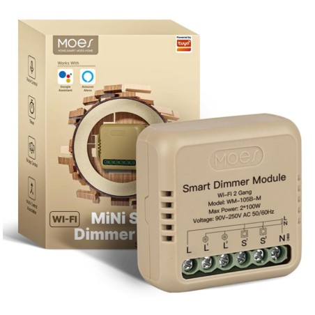 Micromodule variateur Wifi MOES WM-105B-M