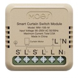 Micromodule volet roulant Wifi MOES WM-108-M