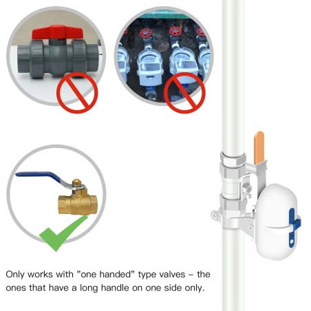 Vanne motorisée Wifi MOES