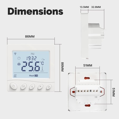 Thermostat Wifi MOES