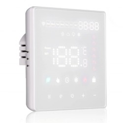 Thermostat connecté Wifi Blanc MOES WHT-S01-GB