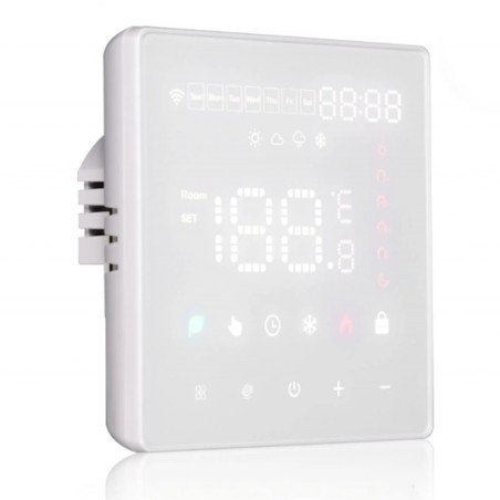 Thermostat connecté Wifi Blanc