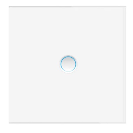 Interrupteur Matter Wifi 1 bouton Blanc
