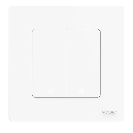 Interrupteur sans fil Zigbee MOES ZT-SR-EU2-W