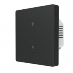 Variateur tactile Zigbee 1 bouton Noir MOES ZS-SR-EUD1