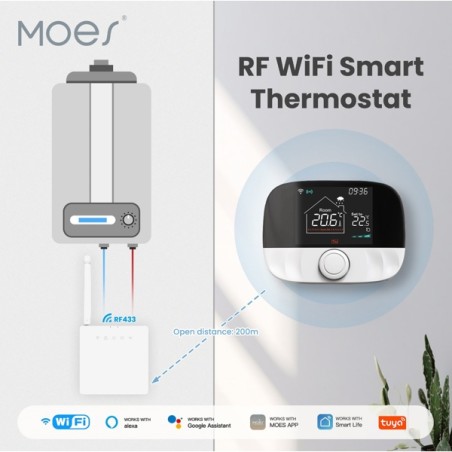 Thermostat WiFi pour chaudière