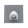 Spot escalier, Mefis LED, Gris, 0,7W, 30lm, 3000k
