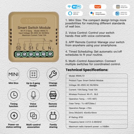 Micromodule ON/OFF Wifi