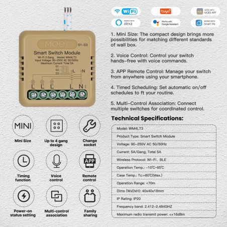 Micromodule ON/OFF Wifi