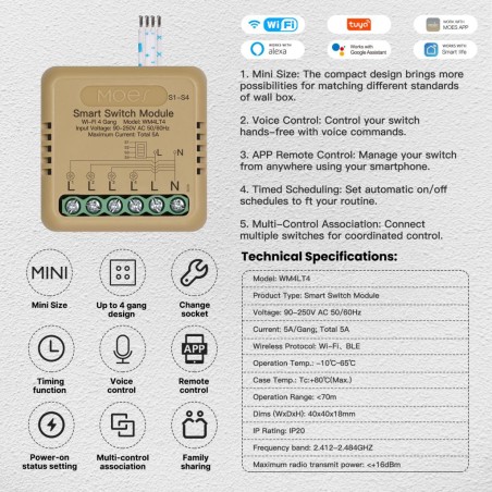 Micromodule ON/OFF Wifi