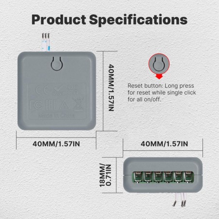 Micromodule ON/OFF Zigbee
