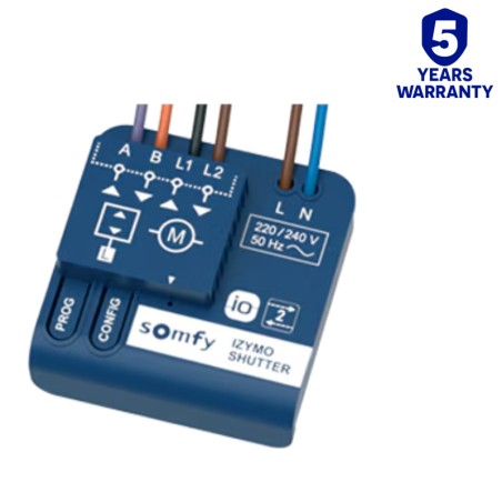 Micro-Récepteur volet roulant IZYmo IO