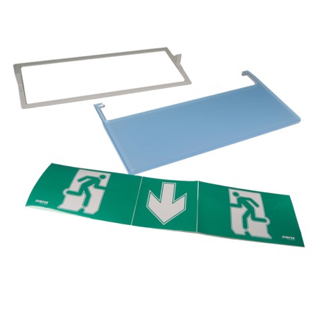 Porte étiquette saillie plafond - ZEMPER 90095NMF