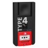 Alarme Incendie lumineux Type 4 à piles