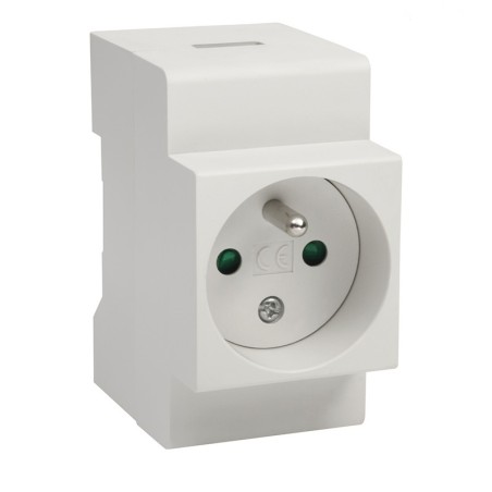 Prise de courant modulaire 250V 16A Bornes à vis