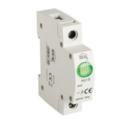 Voyant lumineux modulaire avec LED vert 240V IDEAL TS