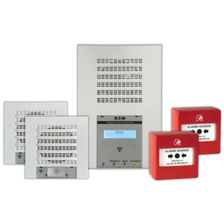 Kit Alarme Incendie Type 4 radio Evolution