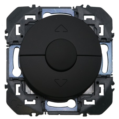 Dooxie Poussoir pour volets roulant Noir