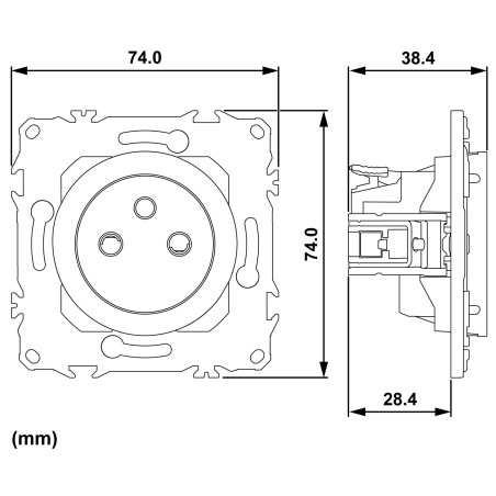 Odace Prise de courant