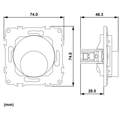 Odace Sortie de câble