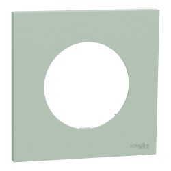 Odace Plaque de finition 1 poste Vert Jade - S903702
