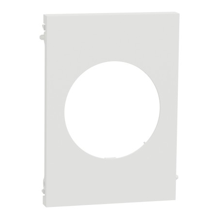 Odace Architecte Plaque centrale Blanc Craie