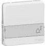 SCHNEIDER MUR39129  -  B P avec porte étiquette, Mureva, composable, Blanc