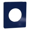 Odace Architecte Plaque de finition 1 poste Bleu émaillé