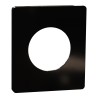 Odace Architecte Plaque 1 poste Noir émaillé