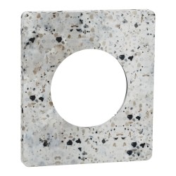 Odace Architecte Plaque 1 poste effet Terrazzo - S954802