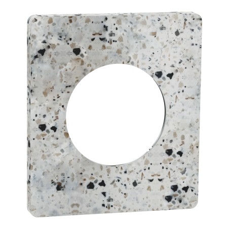 Odace Architecte Plaque 1 poste effet Terrazzo