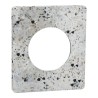 Odace Architecte Plaque 1 poste effet Terrazzo