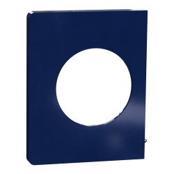 Odace Architecte Plaque latérale Bleu émaillé - S933800