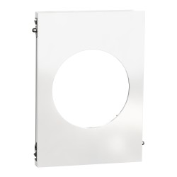 Odace Architecte Plaque centrale Blanc émaillé - S934801