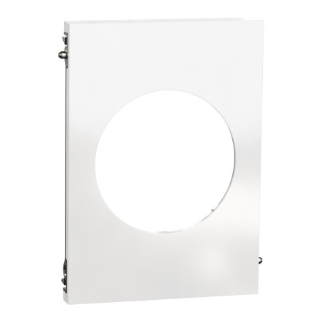 Odace Architecte Plaque centerale Blanc émaillé