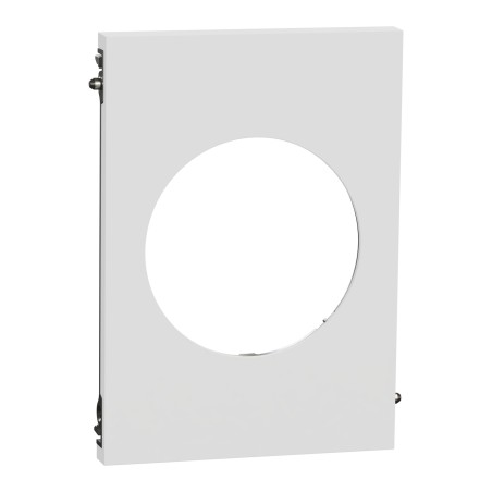 Odace Architecte Plaque centerale Céramique Blanc