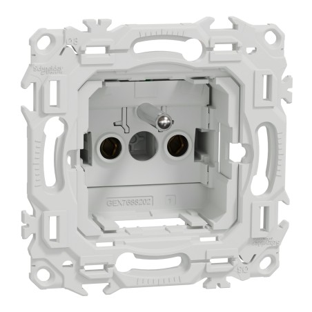 Odace Prise de courant sans enjoliveur 2P+T