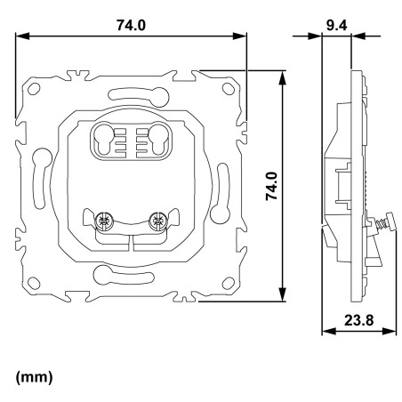 Odace Sortie de câble