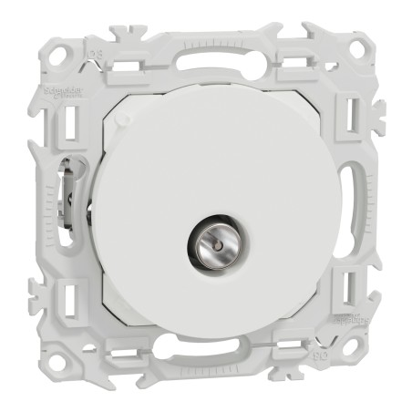 Odace Prise TV simple mâle