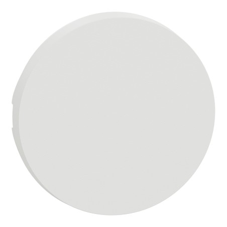 Odace Enjoliveur commande simple Blanc Craie